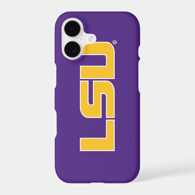 LSU IPHONE CASE (Back)