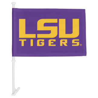 LSU Logo Car Flag