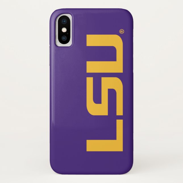 LSU Logo Case-Mate iPhone Case (Back)
