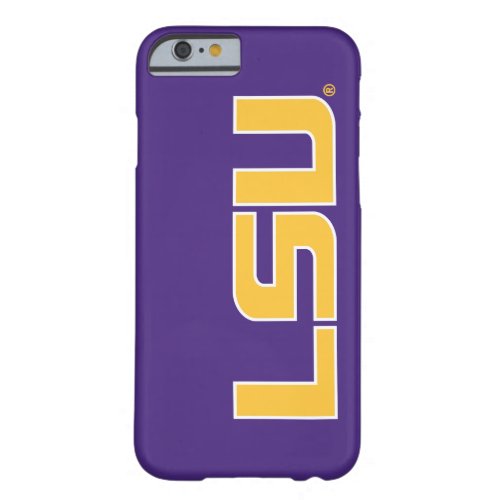 LSU Logo Barely There iPhone 6 Case