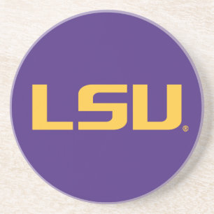 LSU Logo Drink Coaster