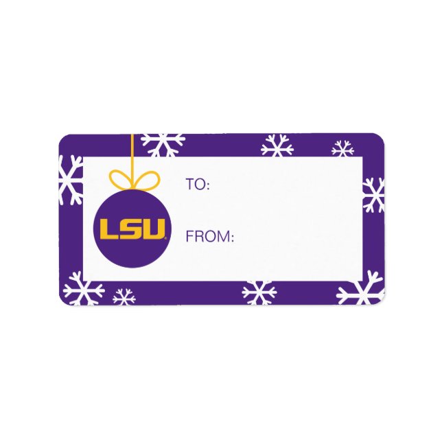 LSU Logo Label (Front)