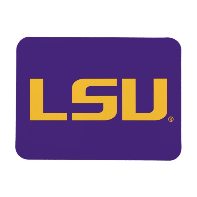 LSU Logo Magnet (Horizontal)