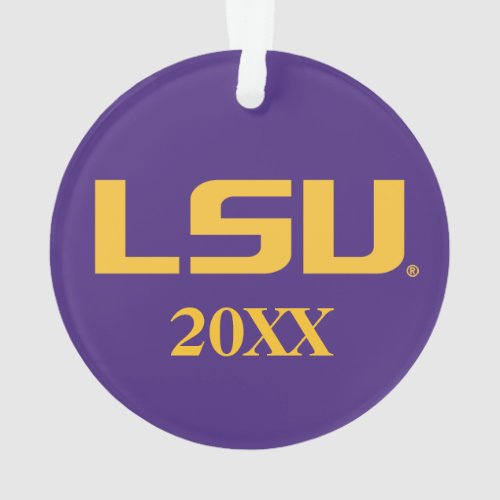 LSU Logo Ornament