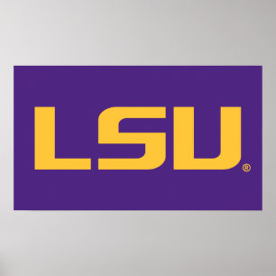 LSU Logo Poster