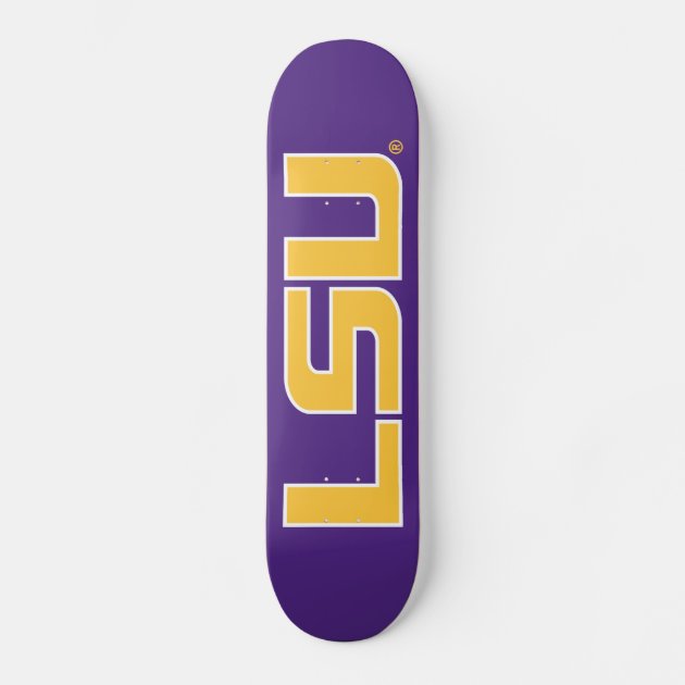 LSU Logo Skateboard | Zazzle