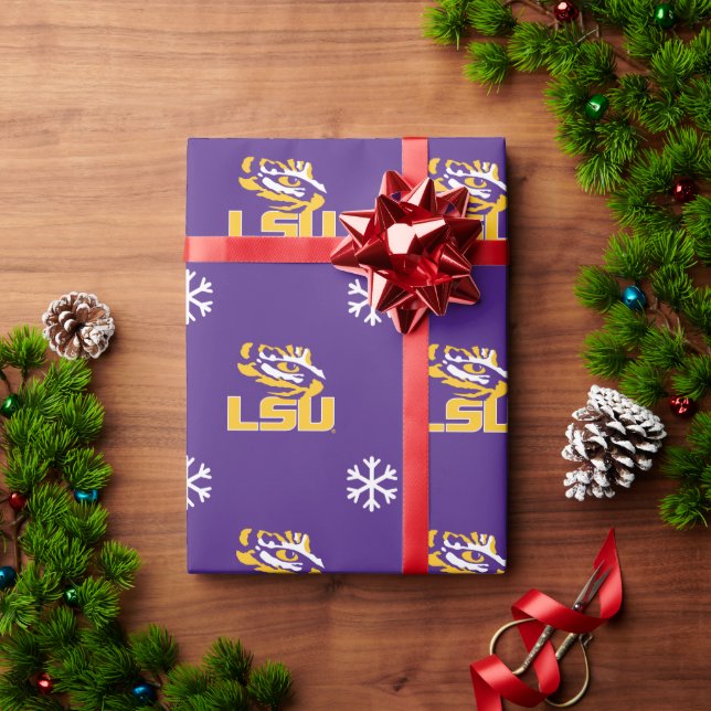 LSU Logo Wrapping Paper (Holiday Gift)