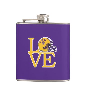 Lsu Love Flask by lsutigers at Zazzle