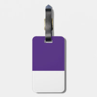 The Silver Suitcase Louisiana Keychain, Purple