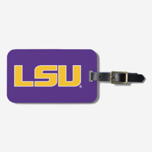LSU LUGGAGE TAG