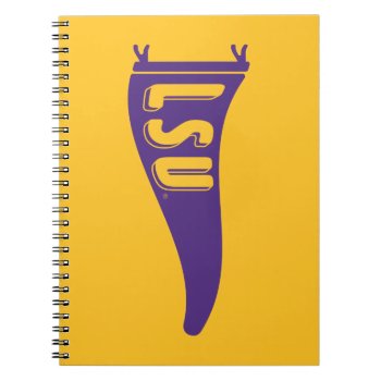Lsu Pennant Flag | Louisiana State 4 Notebook by lsufanmerch at Zazzle