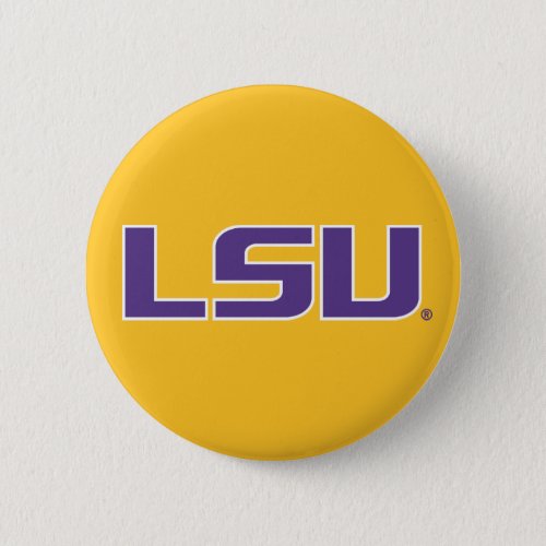 LSU Purple Pinback Button