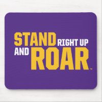 LSU | Stand Right Up And Roar Mouse Pad