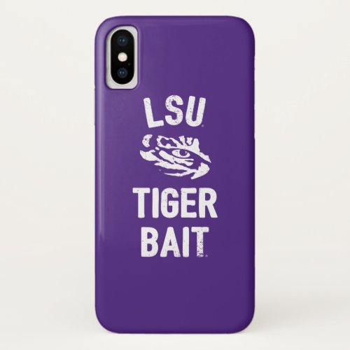 LSU  Tiger Bait _ Vintage iPhone X Case