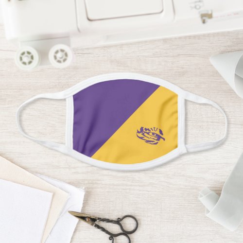 LSU Tiger Eye Colorblock Face Mask