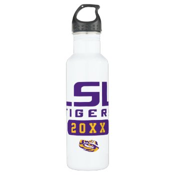 Lsu Tigers | Graduation Year Stainless Steel Water Bottle by lsutigers at Zazzle