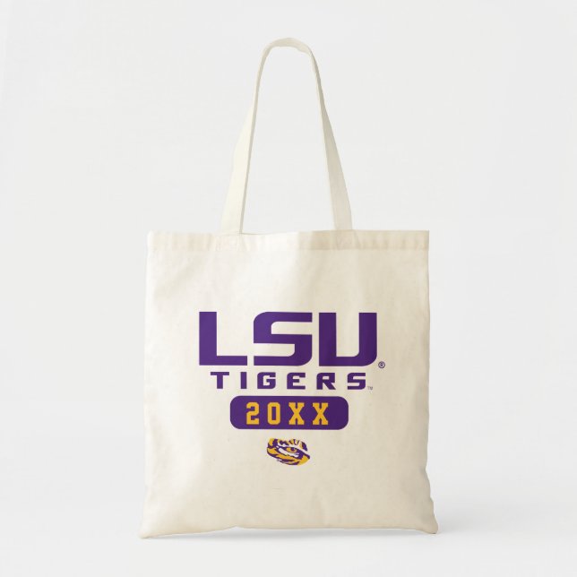 LSU Tigers | Graduation Year Tote Bag (Front)