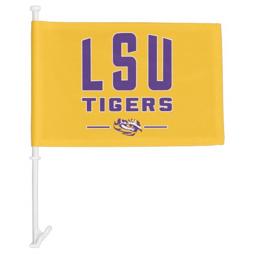LSU Tigers  Louisiana State 4 Car Flag