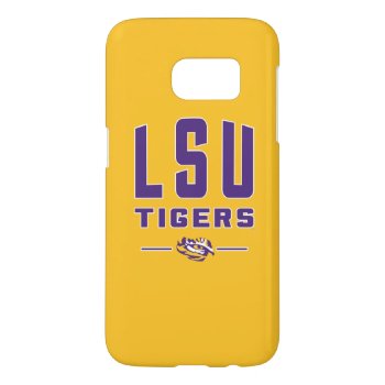 Lsu Tigers | Louisiana State 4 Samsung Galaxy S7 Case by lsufanmerch at Zazzle