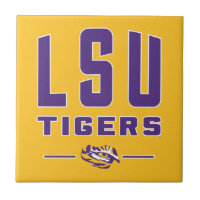 LSU Tigers | Louisiana State 4 Ceramic Tile