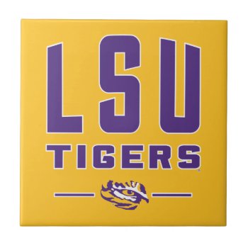 Lsu Tigers | Louisiana State 4 Ceramic Tile by lsufanmerch at Zazzle