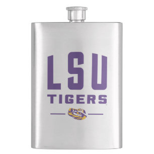 LSU Tigers Louisiana State 4 Flask