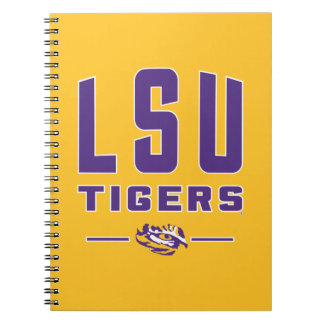 LSU Tigers | Louisiana State 4 Notebook