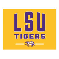 LSU Tigers | Louisiana State 4 Postcard