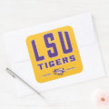 LSU Tigers | Louisiana State 4 Square Sticker | Zazzle