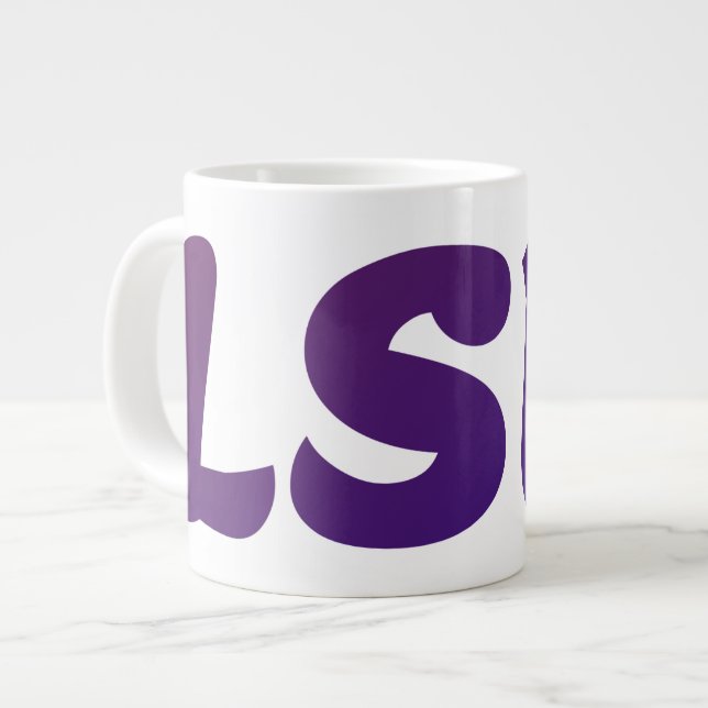 LSU Wrap Around Specialty Mug (Front Left)