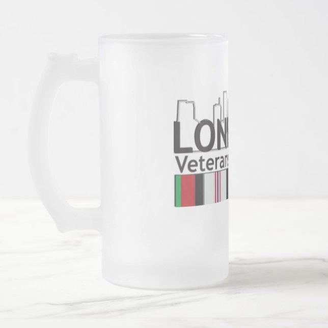 LSVA Frosted Glass Mug (Left)