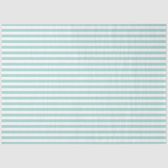 Lt Blue and Gold Nautical Series Design 1 Tissue Paper (Front)