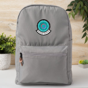 Lt Blue/Teal Clover Ribbon by Kenneth Yoncich Patch