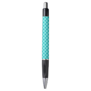 Lt Blue/Teal Clover Ribbon by Kenneth Yoncich Pen