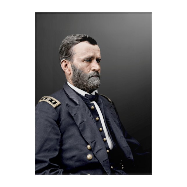 Lt. General Ulysses S. Grant Acrylic Print (Front)