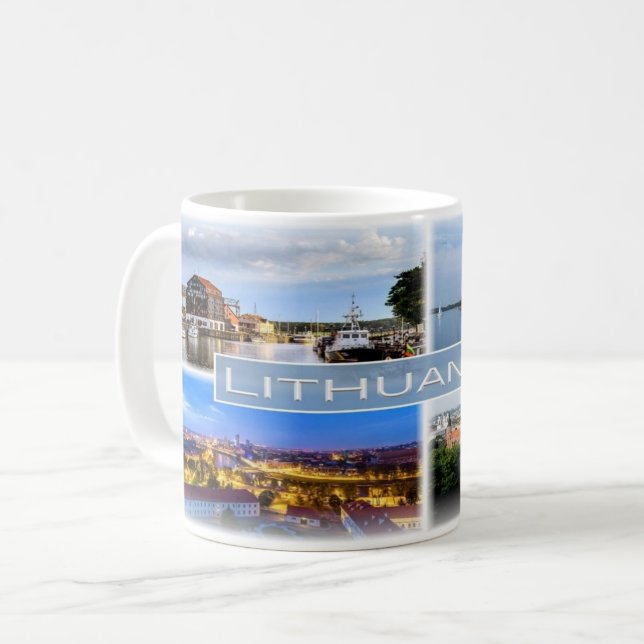 LT Lithuania - Coffee Mug (Front Left)