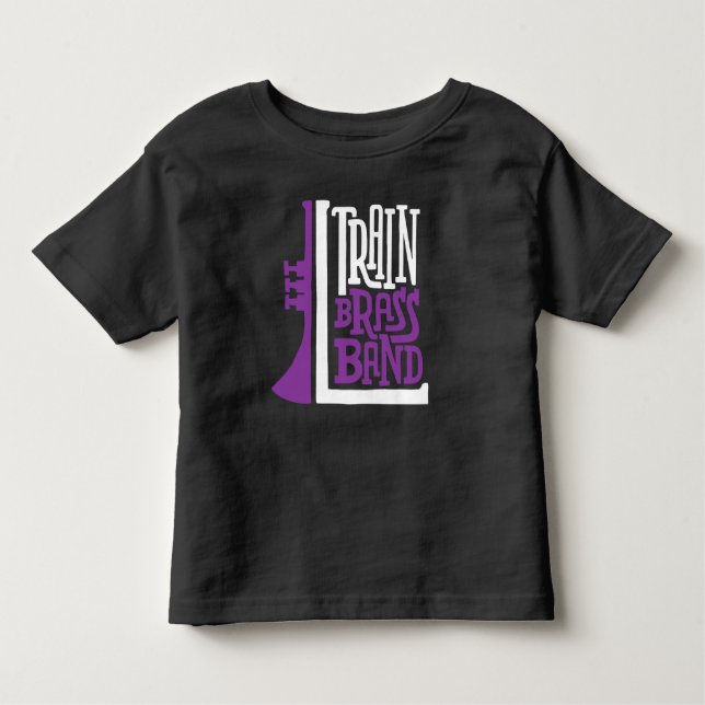 LTBB Logo (white/purple) - Toddler & Baby -   Toddler T-shirt (Front)