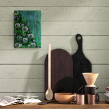 Ltd Edition Original Christmas Tree Painting Luxe