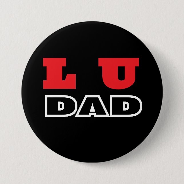 Lu Dad  Button (Front)