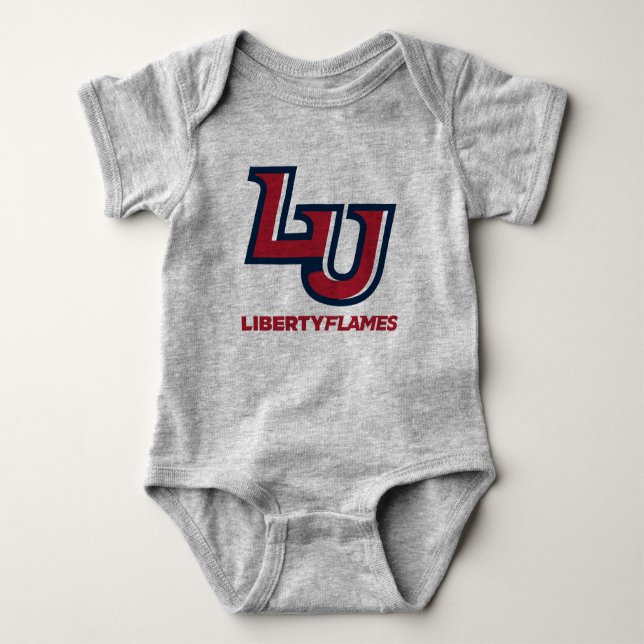 LU Liberty Flames Baby Bodysuit (Front)