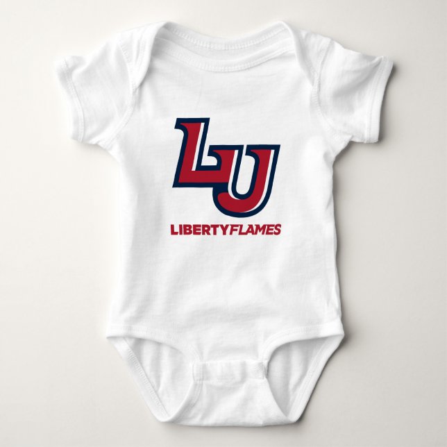 LU Liberty Flames Baby Bodysuit (Front)