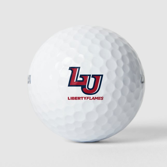 LU Liberty Flames Golf Balls (Front)
