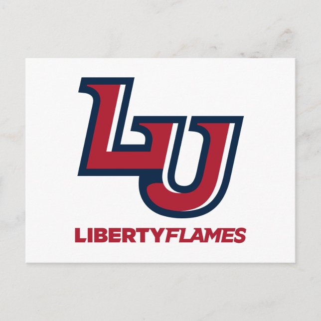 LU Liberty Flames Postcard (Front)