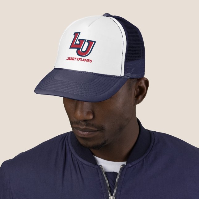 LU Liberty Flames Trucker Hat (In Situ)