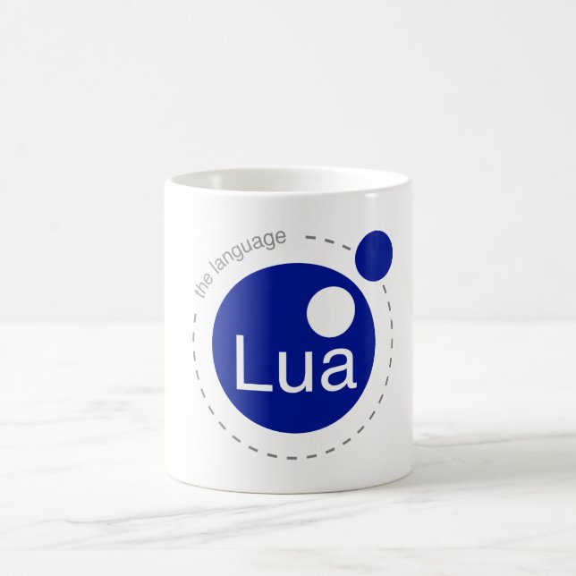 lualogo coffee mug (Center)
