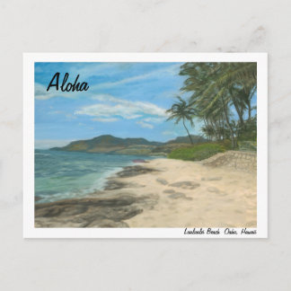 Lualualei Beach Hawaii Postcard