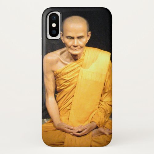 Luang Poo Mun Bhuridatto  Buddhist Monk iPhone iPhone X Case