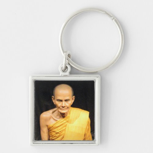 Luang Poo Mun Bhuridatto  Buddhist Monk Keychain