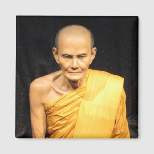 Luang Poo Mun Bhuridatto  Buddhist Monk Magnet