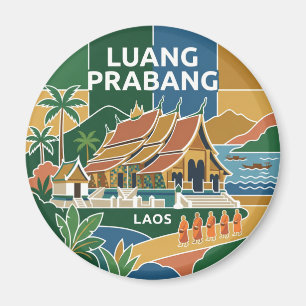 Luang Prabang Laos Magnet